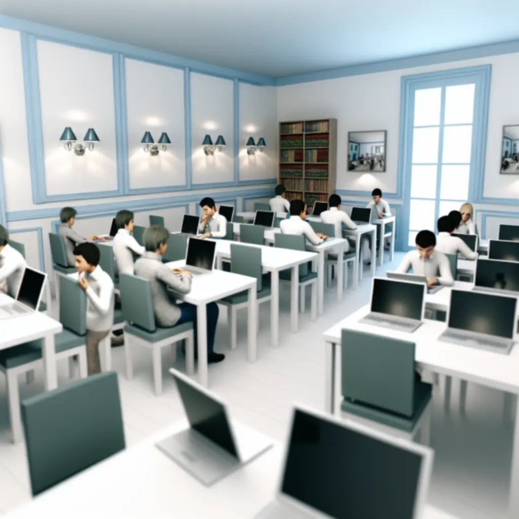 Environnement d'apprentissage numérique ClearCitty avec outils digitaux interactifs